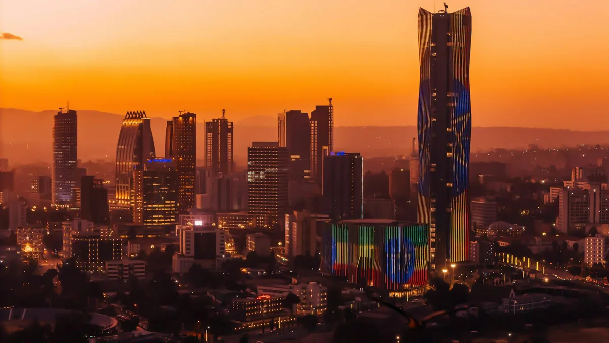 Toshkentdan Addis-Abebaga aviachiptalar — Addis-Abeba shahri