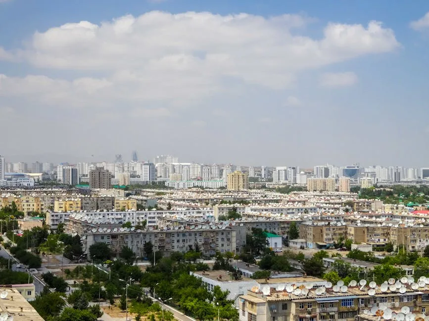 Ashgabat manzarasi — arzon aviachiptalar UzAirDesk