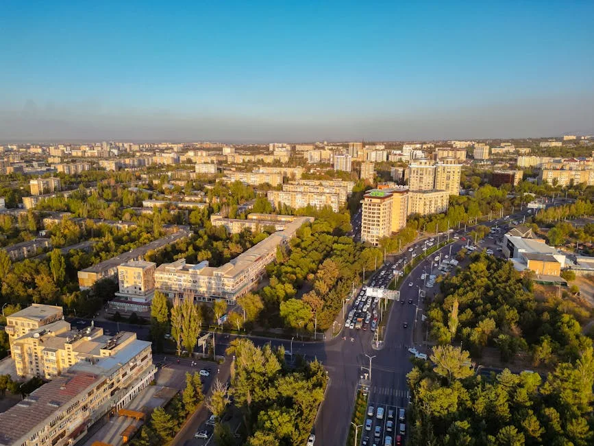 Dushanbe panoramasi — UzAirDesk aviachiptalar